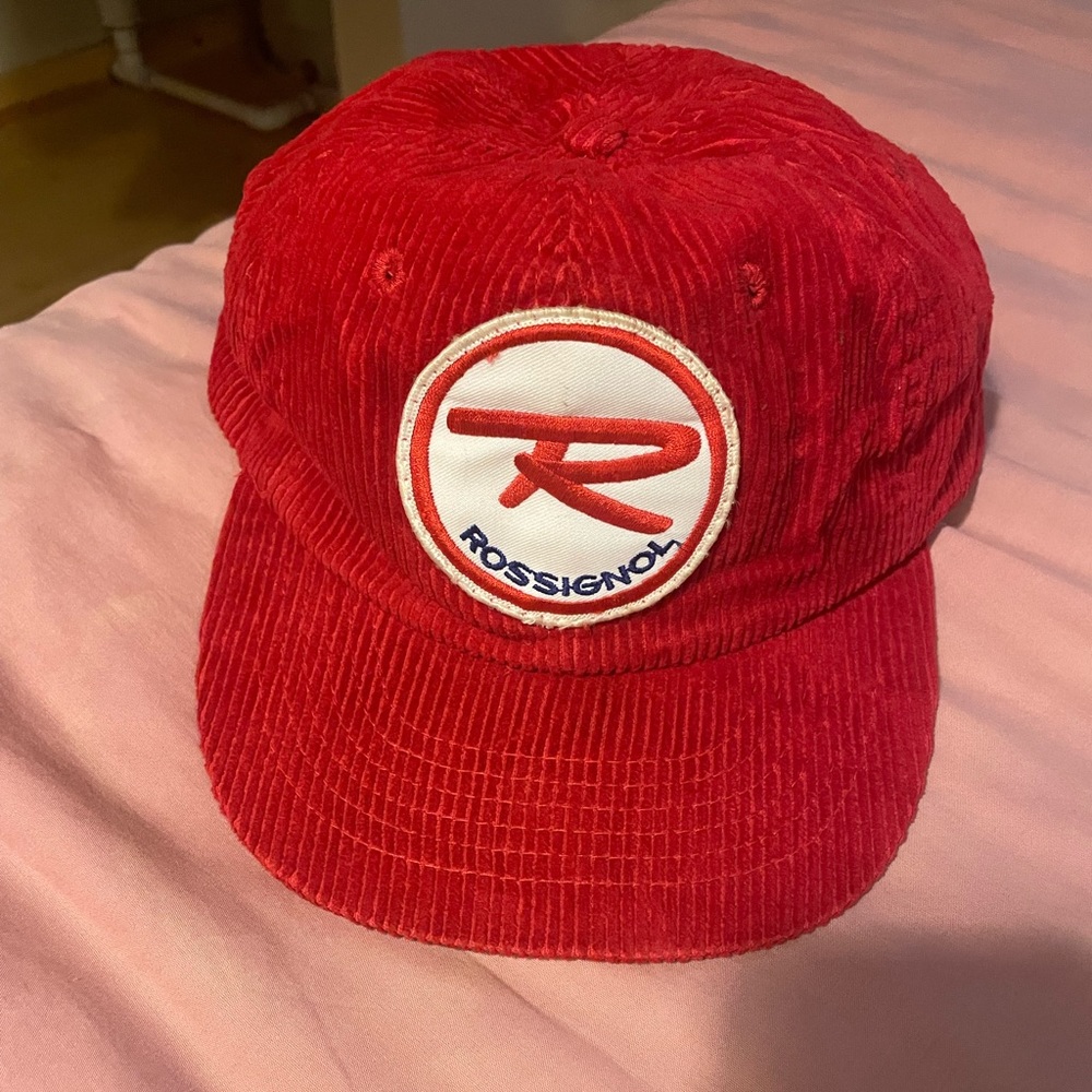 Old school corduroy rossignol hat